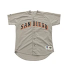 Rare Russell Athletic 1992 San Diego Padres Tim Scott #54 Game Worn MLB Jersey