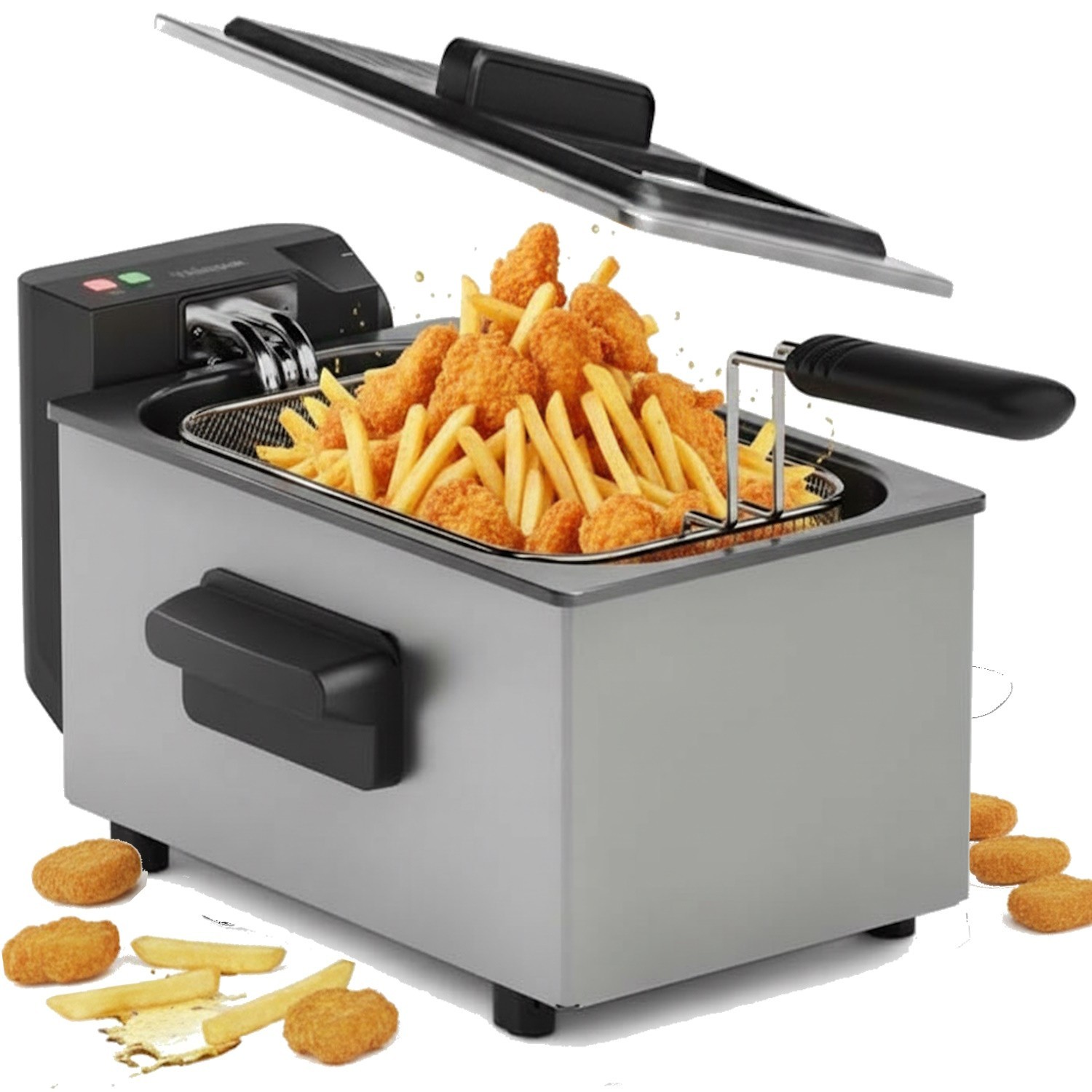 FRIGGITRICE AD OLIO 3 LITRI IN ACCIAIO INOSSIDABILE 2000 WATT TRISTAR FR-9334