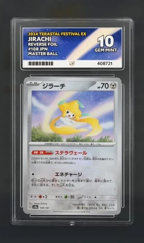 Jirachi 108/187 ACE graded card