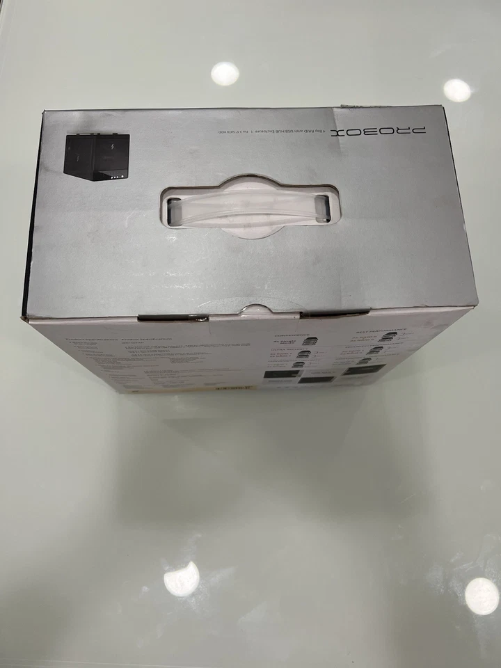 Mediasonic ProBox 4-Bay External Enclosure USB 3.1 Gen2 HDD RAID Case NEW SEALED - Image 3 of 4