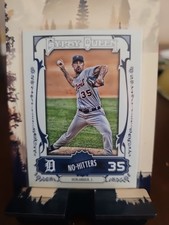 2013 Topps Gypsy Queen No-Hitters Justin Verlander #NH-JV Detroit Tigers 