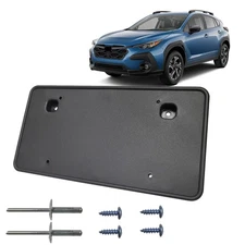 For Subaru Crosstrek 2024 2025 Front License Plate Tag Holder Mount Bracket