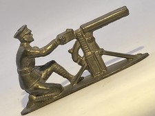 JOHN HILL & CO🔥1922 WWI RUSSIAN MACHINE GUNNER, LEADSOLDAT UNBEMALT