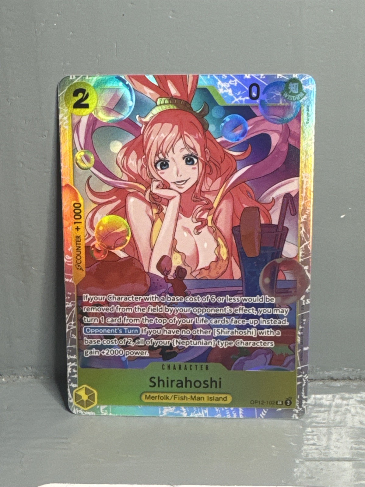 Shirahoshi OP12-102 Legacy of the Master Foil