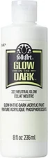FolkArt Glow in the Dark Acrylic Paint 8 oz Neutral