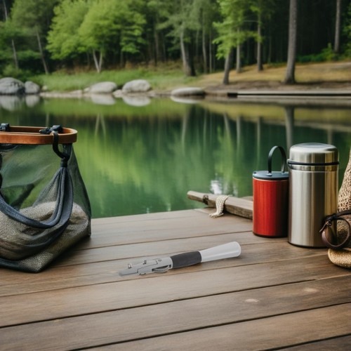 Gancio per lenza da pesca dispositivo di legatura strumento di rimozione nodo mosca utensili legatura veloce - Foto 8 di 12