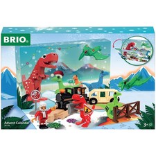 BRIO World Wooden Railway Advent Calendar Christmas Gift 24 Pieces Ages 3 