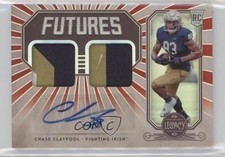 2020 Panini Legacy Futures Ruby 58/100 Chase Claypool #FD-CC Dual Patch Auto b9e