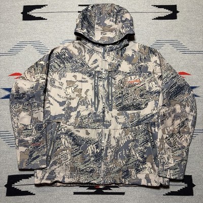 Sitka Subalpine Jetstream Hunting Jacket Men's Size 2XL Digi Camo