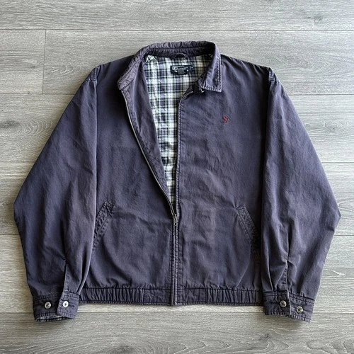 Polo Ralph Lauren Harrington Jacket Men’s Large Plai Vintage vintage concert t-shirt, vintage, size L, single stitch, B+ condition