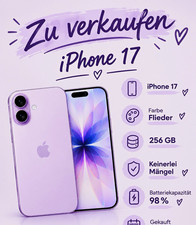 Apple iPhone 17 Smartphone 256 GB in Flieder