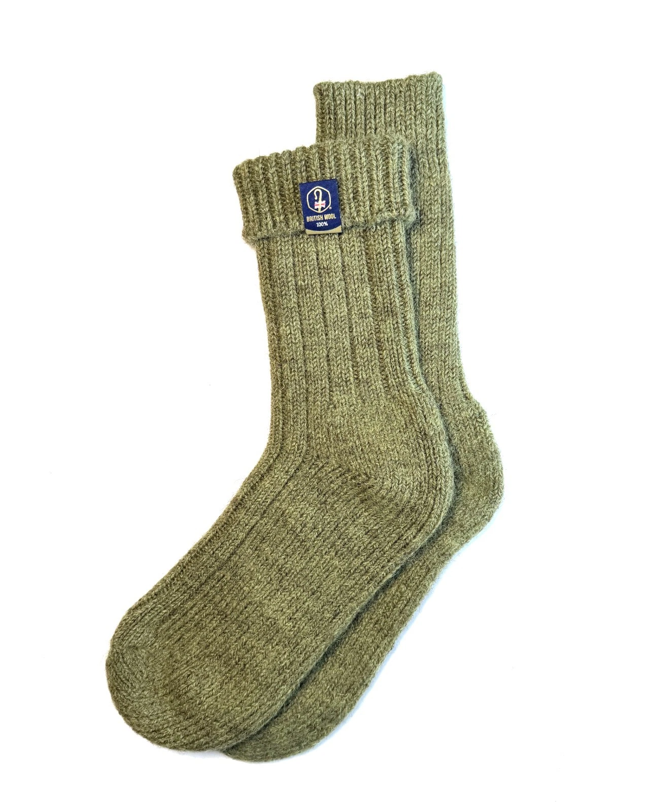 100% British Wool Boot Socks – Dark Apple | Men's Luxury Wool Socks UK 8-12
Opens in a new window or