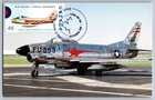 Canada 1999 Air Force F86 Sabre 6 FDC Maxi Card