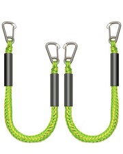 SOUTHERN ANGLER 3FT Marine Grade Boat Bungee Dock Lines Jet Ski 3 Feet, Green