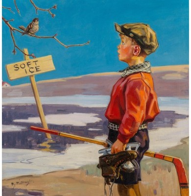 Henry Hintermeister Soft Ice Vintage Kunstdruck Poster Wanddeko Modern Home Art