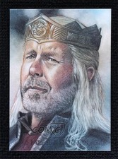 2024 Game of Thrones House the Dragon Season One 1/1 Huy Truong Auto Sketch 0ix3