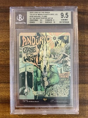 MTG✨ANDURIL,FLAME OF THE WEST Full Poster Art✨LTR Showcase Spc