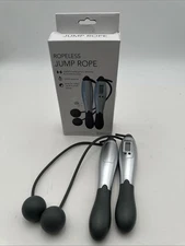 Ropeless Jump Rope Fitness Workout Sport - Track Jumps & Calories - Working!