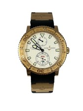 Ulysse Nardin Marine Diver Chronometer 18K Rose Gold Mens Watch, 266-51