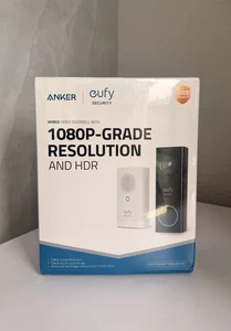 Anker eufy Security, Wi-Fi Video Doorbell, 2-way Audio 1080p  T8201