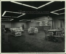 1982 Press Photo University of South Alabama Auditorium Jags Boosters Room