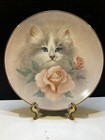 1988 Hamilton Collection Bob Harrison Collector Plate Blushing Beauties Cat