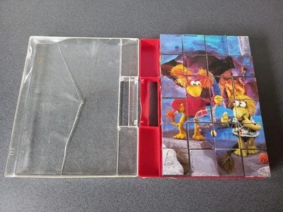 VINTAGE PUZZLE CUBES FRAGGLE ROCK - IDEAL - HENSON 1984 - 24 CM X 16 CM - Photo 1/4