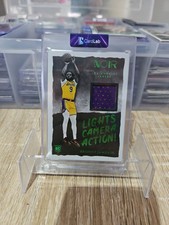 2024-25 NBA Panini Noir - Bronny James Jr Lights Camera Action Rookie Patch /5