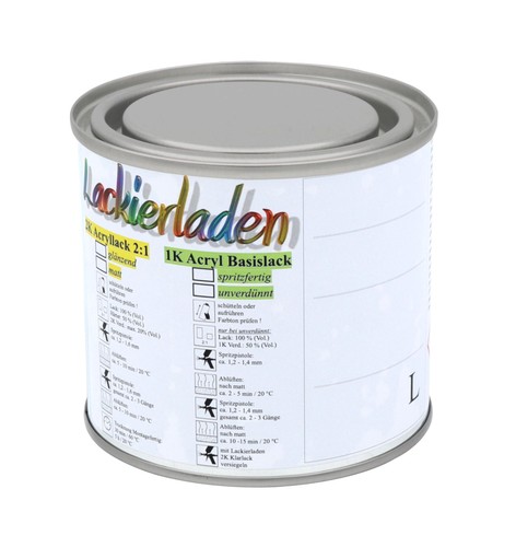 Autolack 1,0 Liter Set MS Toyota / Lexus 1H1 Mocha Wunschfarbe Klarlack Härter s - Bild 2 von 5