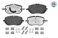Bremsbelagsatz, Scheibenbremse MEYLE-PD: Advanced Performance A 025 265 9320/PD