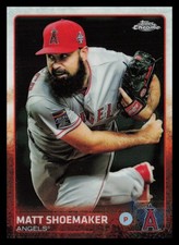 2015 Topps Chrome Topps #75 Matt Shoemaker Los Angeles Angels sports