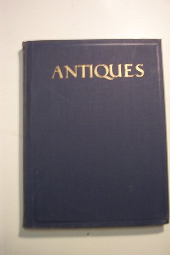 OLD ANTIQUES MONTHLY MAGAZINE VL IV JULY-DECEMBER 1923 BOUND FURNITURE GLASS - Picture 3 of 4