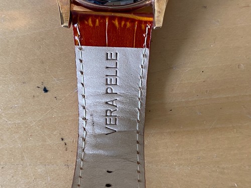 Quartz Watch Haurex - Stainless Steel - Chronograph - Leather - Unused - Picture 11 of 13
