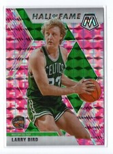 19-20 Mosaic Pink #290 Larry Bird Base Hall of Fame Celtics