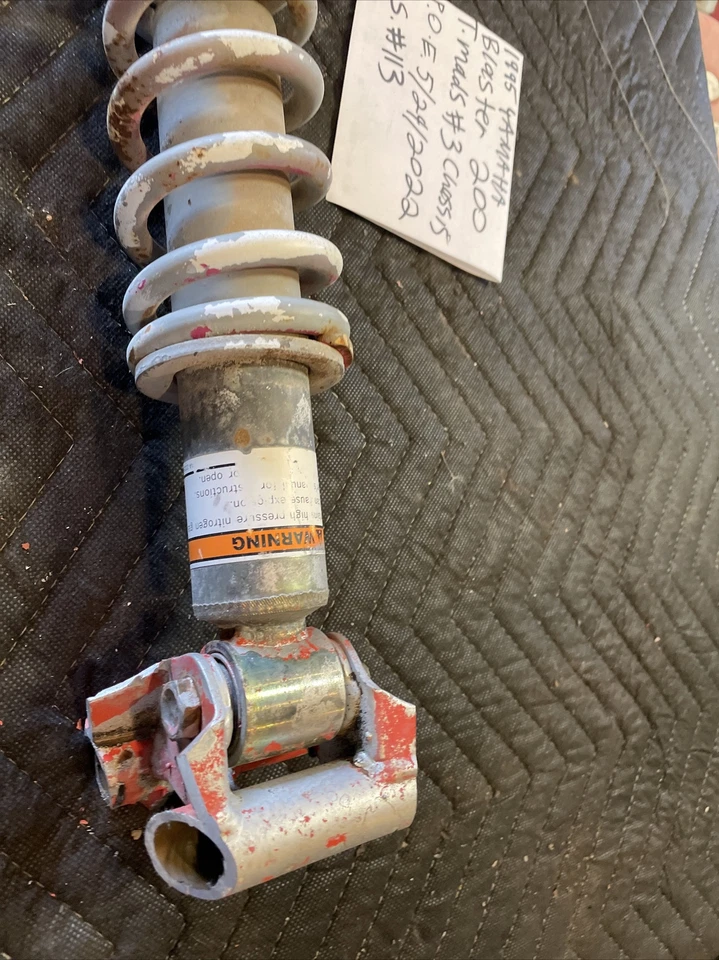 Yamaha Blaster 200 1989 amortiguador trasero suspensión muelle Foto 4 de 4