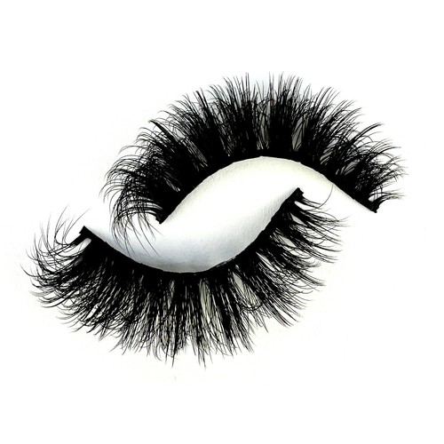 Cat Eye Wispy Mink Lashes Fluffy Winged Reusable 3D Fake False Eyelashes - Picture 21 of 24