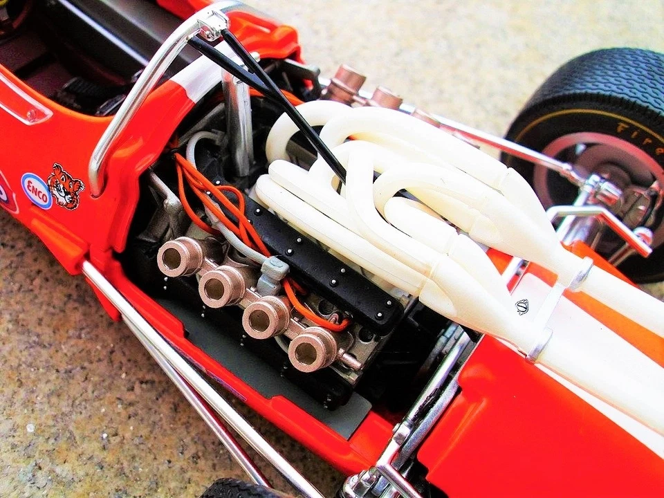 Ford Lotus Race Car Custom Built Metal Body Formula 1 18Racer24Indy 500Racing 12 - Image 4 of 4