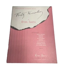 Fritz Kreisler Arranged for Hammond Organ Ethel SMith Sheet Music Book 1917