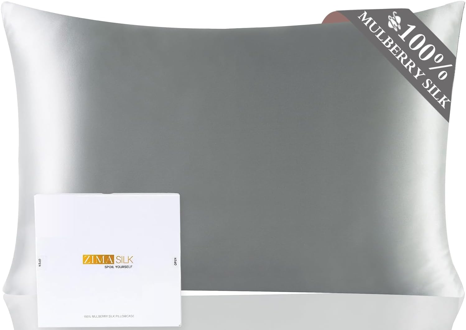 100% Pure Mulberry Silk Pillowcase 20