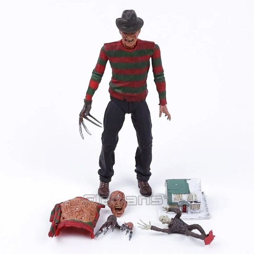 FIGURINE FREDDY KRUEGER - Cinéma Horreur - NECA - PVC 10 cm Avec Boite