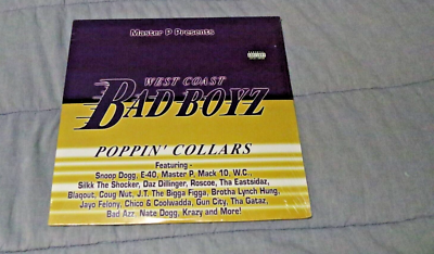 G rap、new west、メジャーhip hopCDまとめ売り WEST COAST BAD BOYZ VINYL 2LP SEALED MASTER P SNOOP E-40 Gangsta
