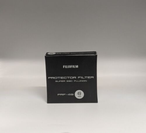 OFFICIAL FUJIFILM Protector Filter 49mm PRF-49 BLACK New Free Shipping tracking - Picture 3 of 4