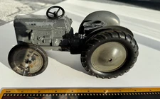 1940's Ferguson Cast Zinc Toy Tractor By Advanced Products Gray Vintage Farm