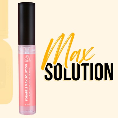 FORABELI MAX SOLUTION for Eyelash Extension-2 in 1 BONDER & SEALER/Lash Supplies