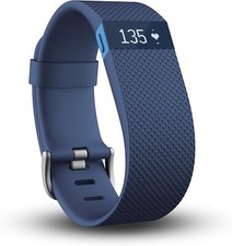 Fitbit Charge HR Activity Heart Rate Sleep - Small - Blue - RETAIL - FB405BUS