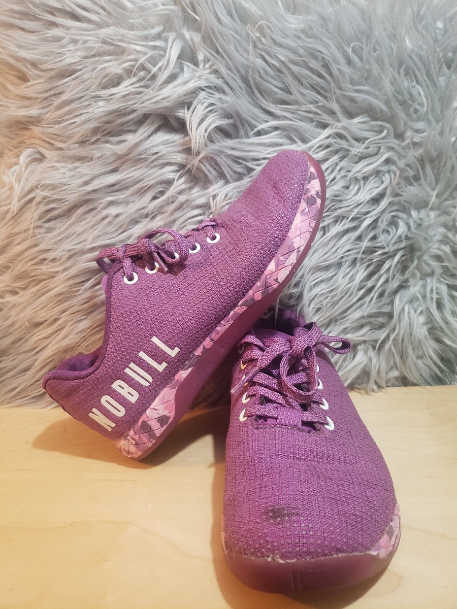 NOBULL Superfabric Purple Trainer Gym Shoes Low Top Womens 9  display picture 2