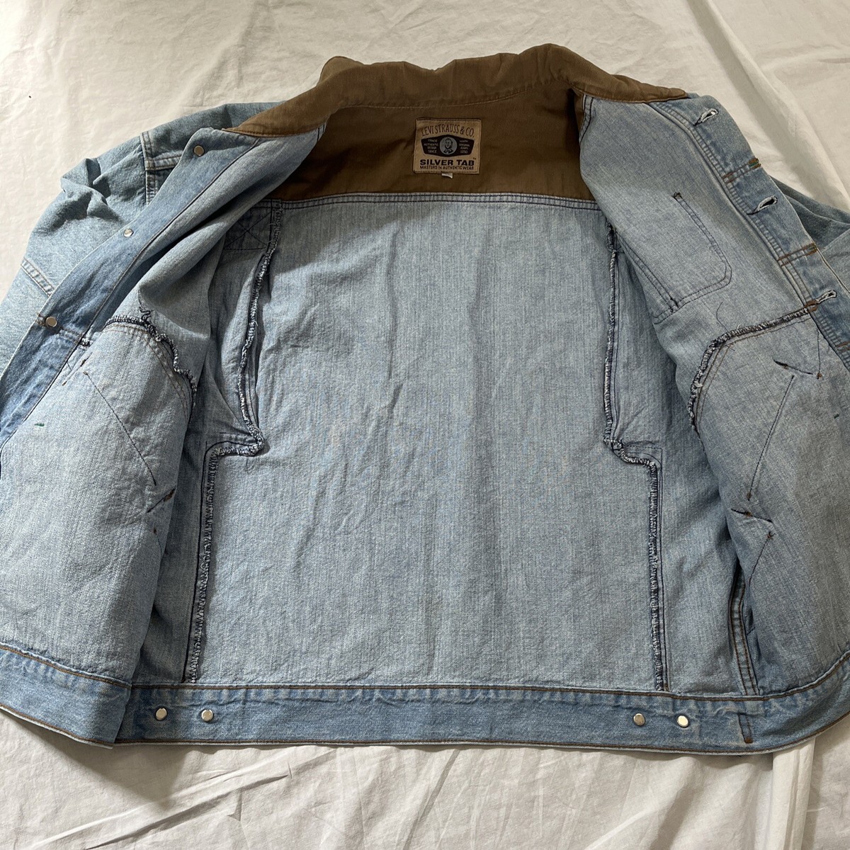【完売品】Steelbeam Coat size50 50s No Trademark Lee Jelt 91 B Denim Zip Jacket Size 46