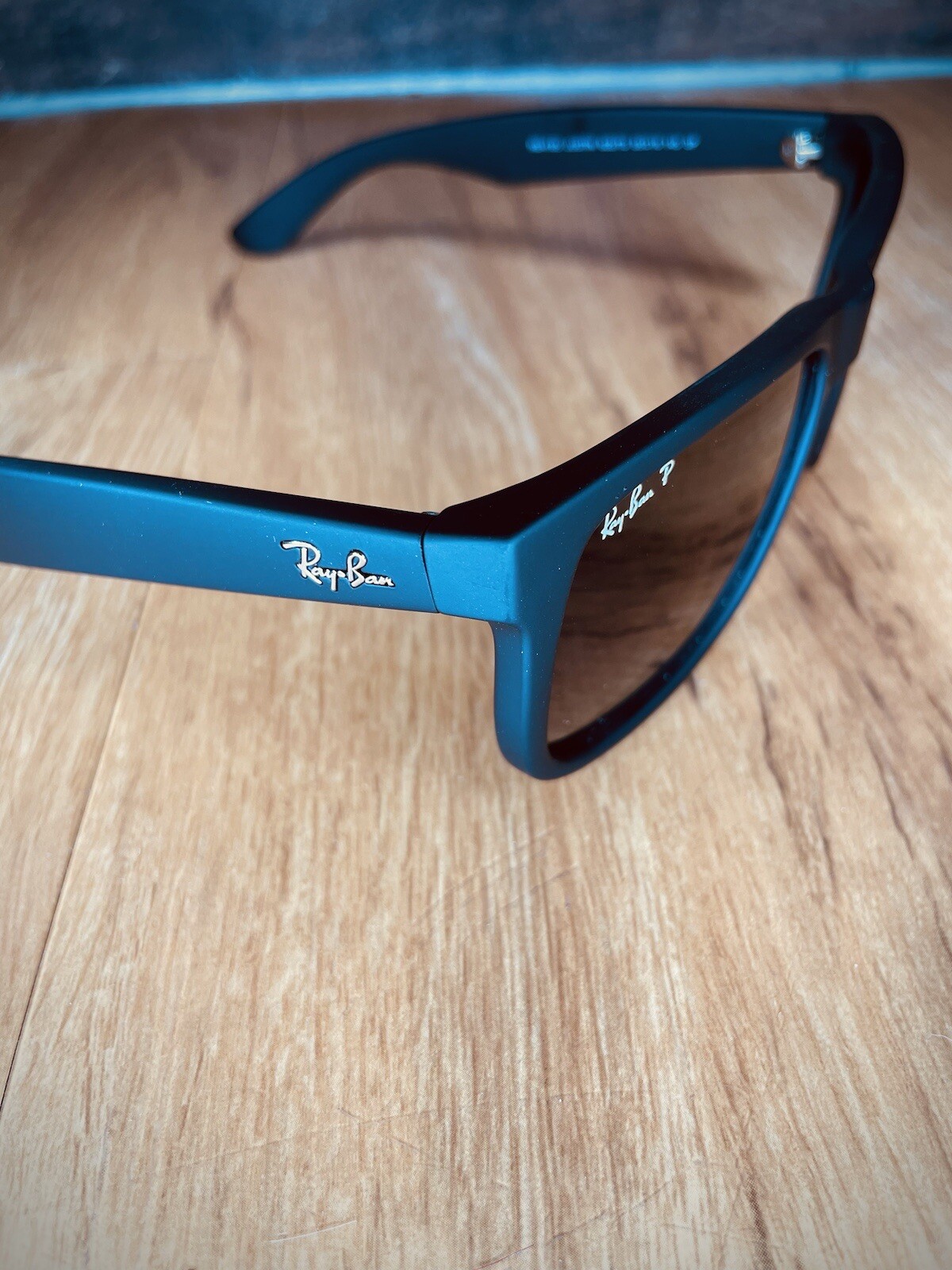 Ray Ban Justin RB4165 622/T3 54-16 BlackMatte Frame Gray Gradient