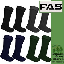 Mens Wellie Warmer Fleece Wellington Boot Socks Liners Thermal Size UK 6-11
