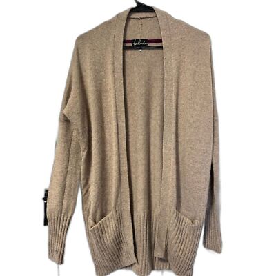 Tulua Aritzia Lenox open front cardigan with front pockets